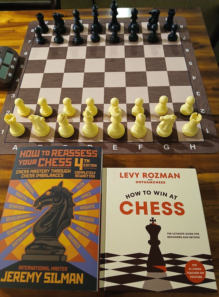 Flagler Chess Member's Books and Board